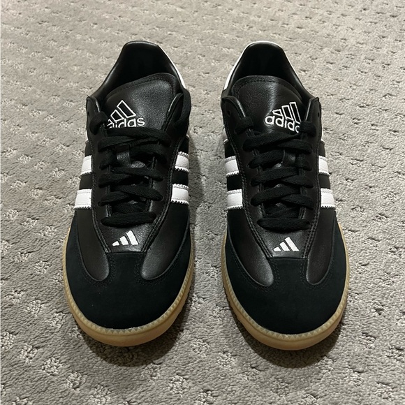 Adidas Samba Black and White Men's Shoes - Picture 4 of 11